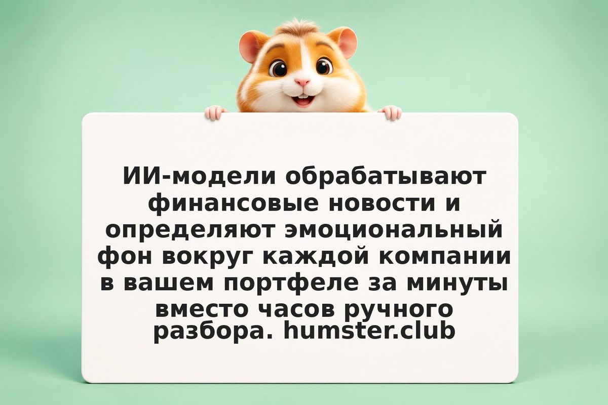 Как ИИ помогает отслеживать sentiment новостей о ваших акциях