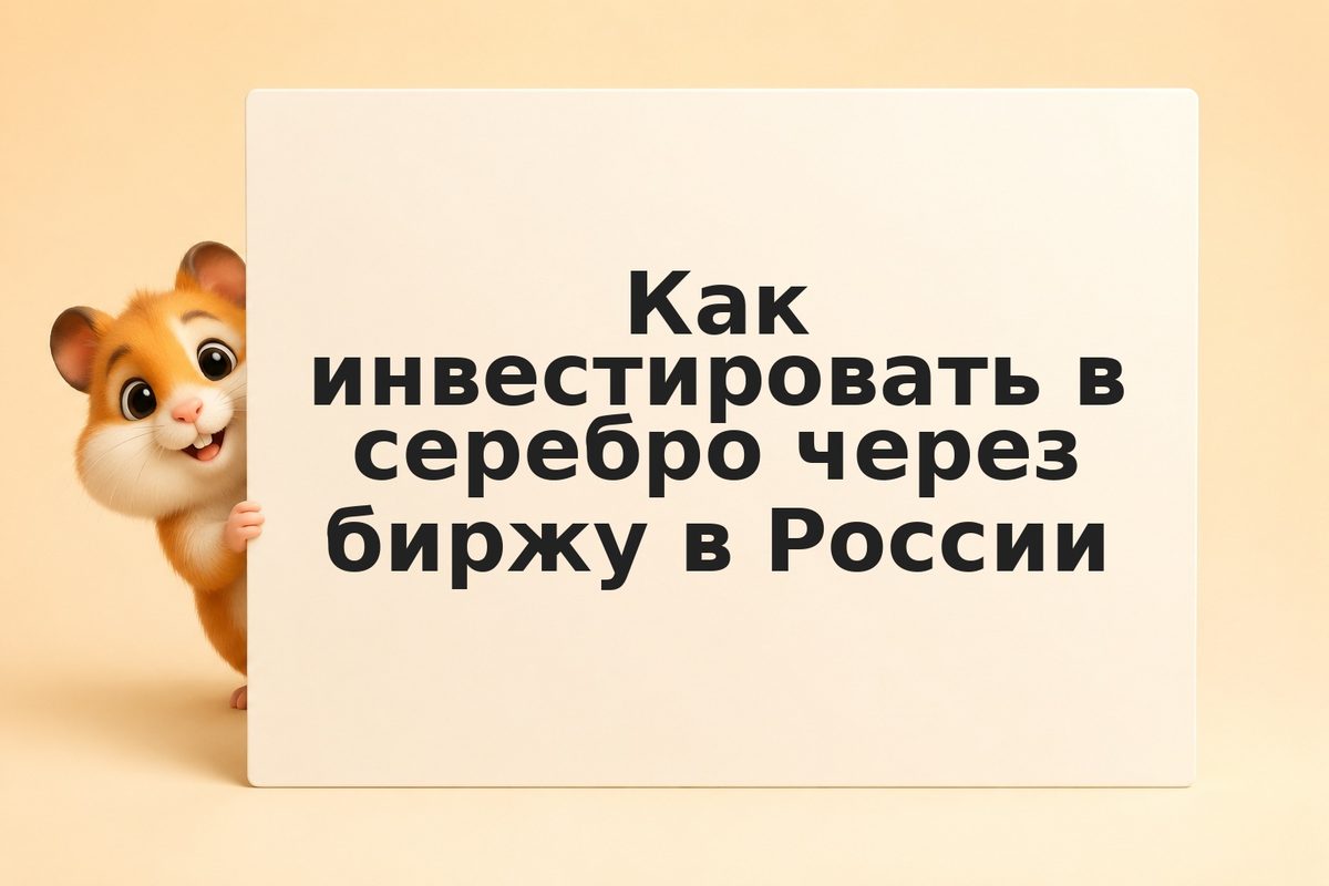 Как инвестировать в серебро через биржу в России