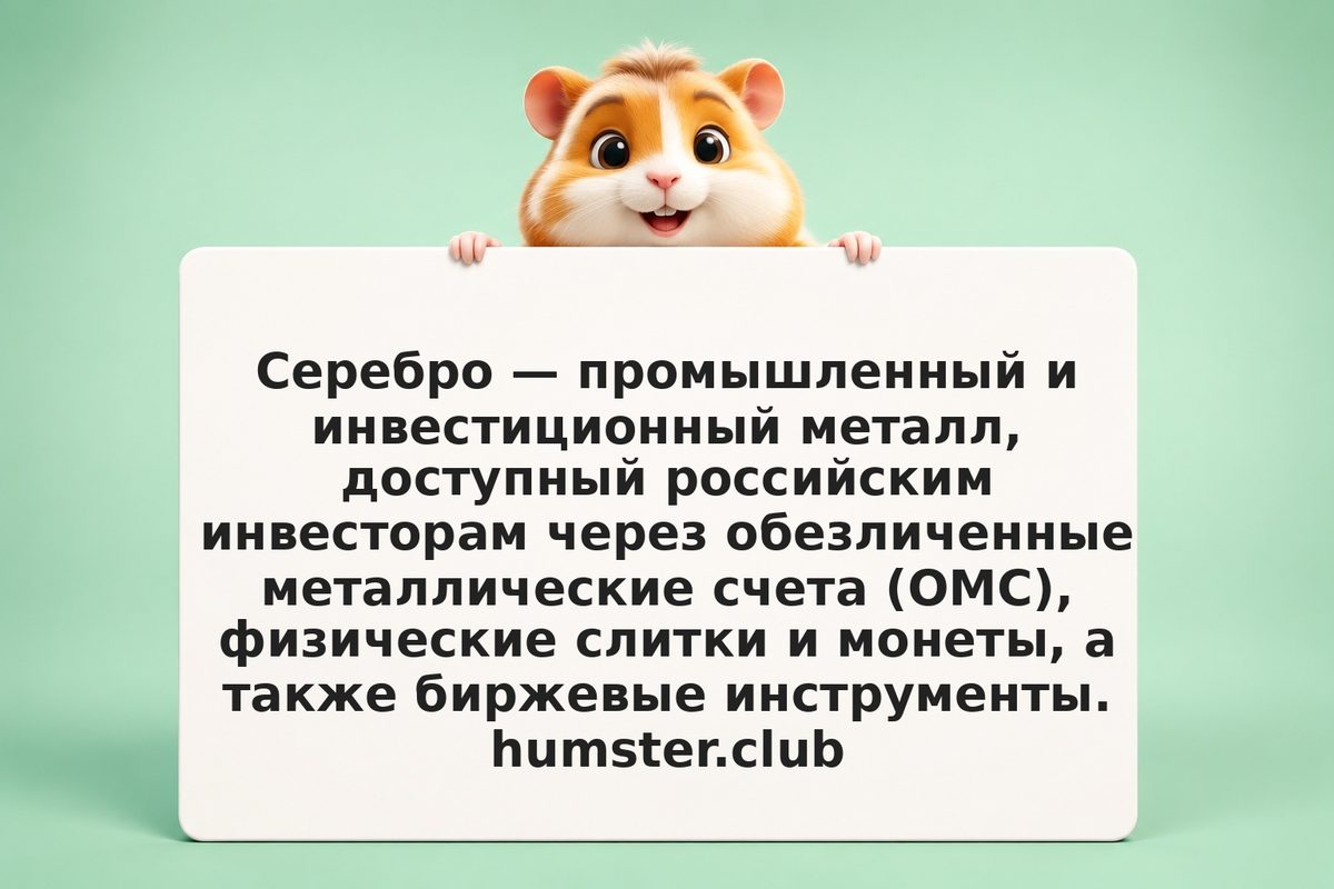 Как инвестировать в серебро через биржу в России