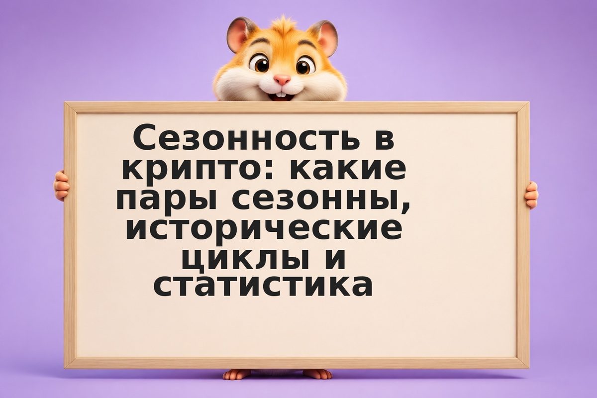 Сезонность в крипто: какие пары сезонны, исторические циклы и статистика
