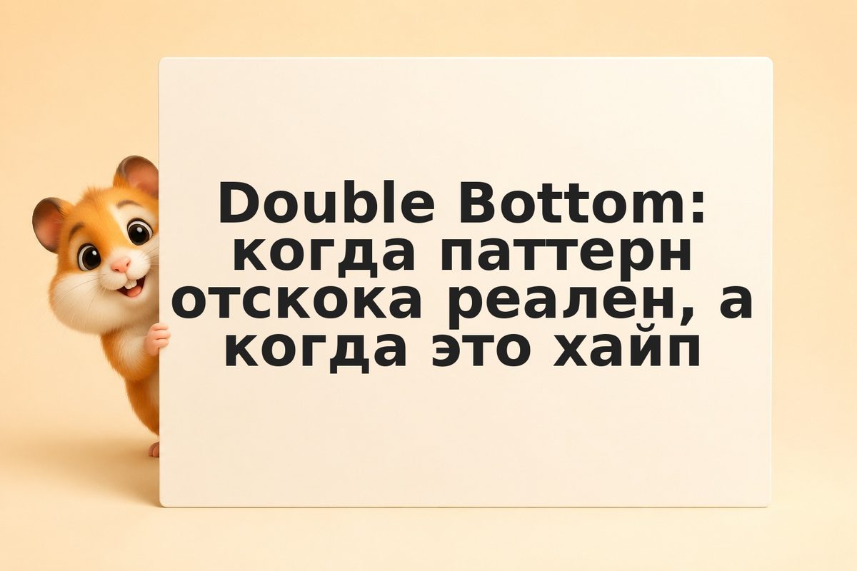 Double Bottom: когда паттерн отскока реален, а когда это хайп