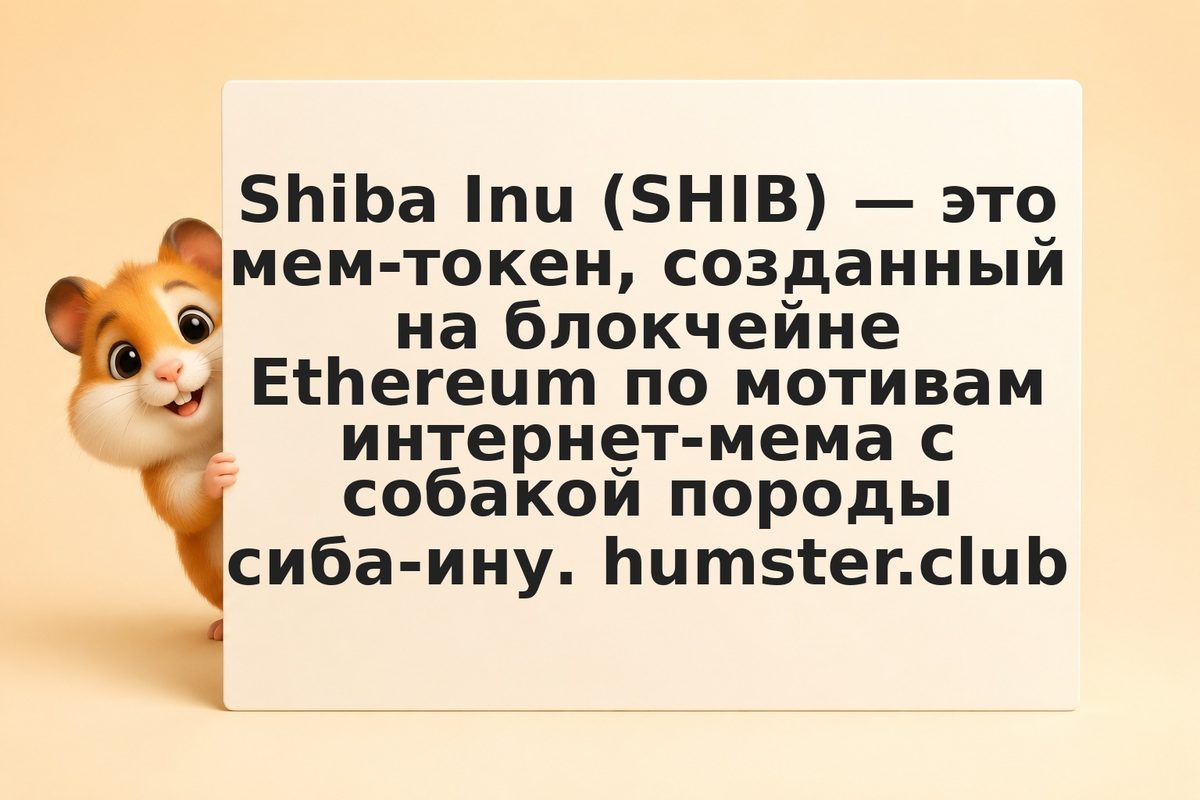Shiba Inu (SHIB): мем-токен и риски для частного инвестора
