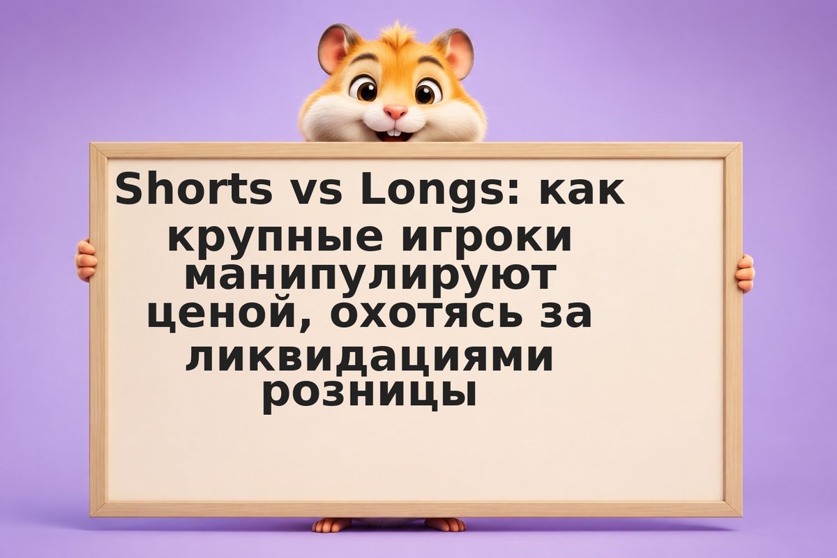 Shorts vs Longs: как крупные игроки манипулируют ценой, охотясь за ликвидациями 