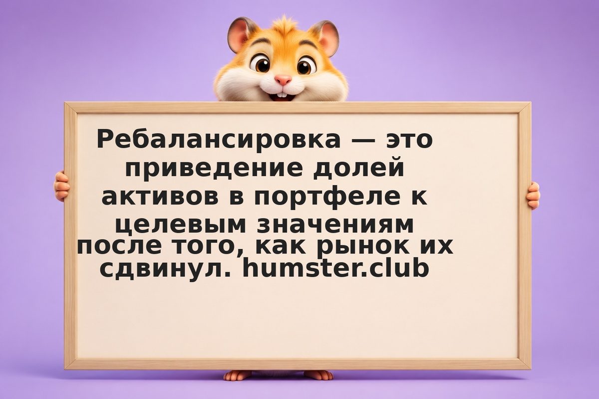 Сигналы ребалансировки: когда покупать и продавать