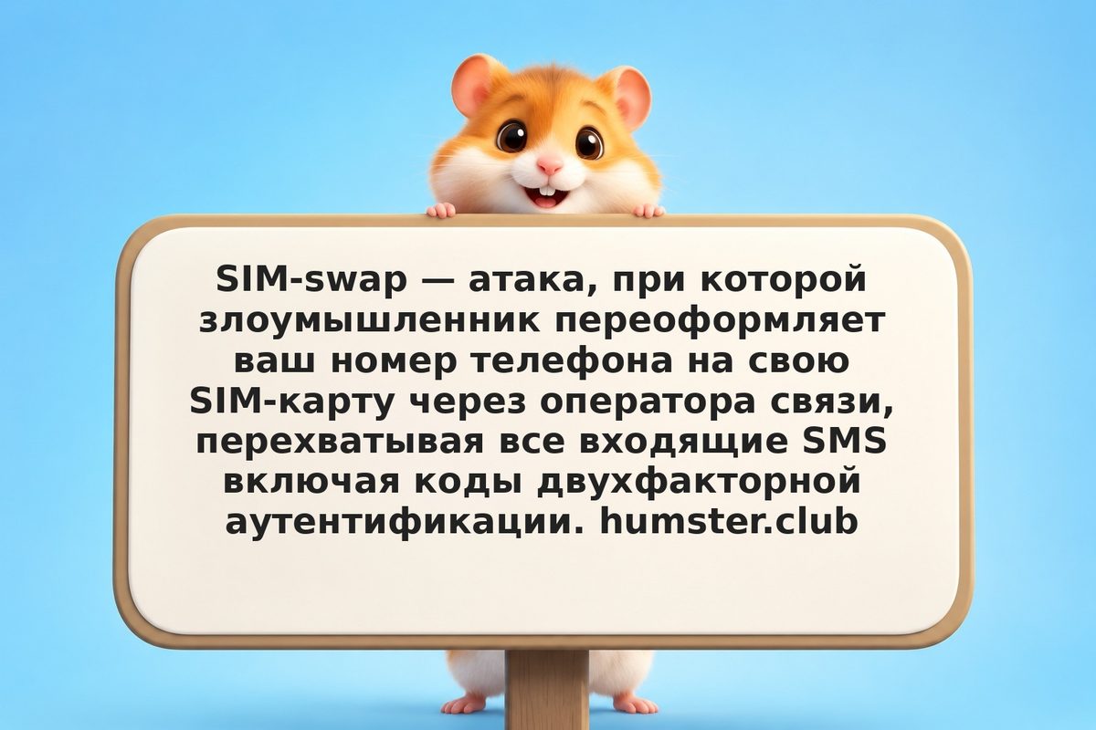 SIM-swap атака на крипто-кошелёк: как работает и как защититься с помощью 2FA
