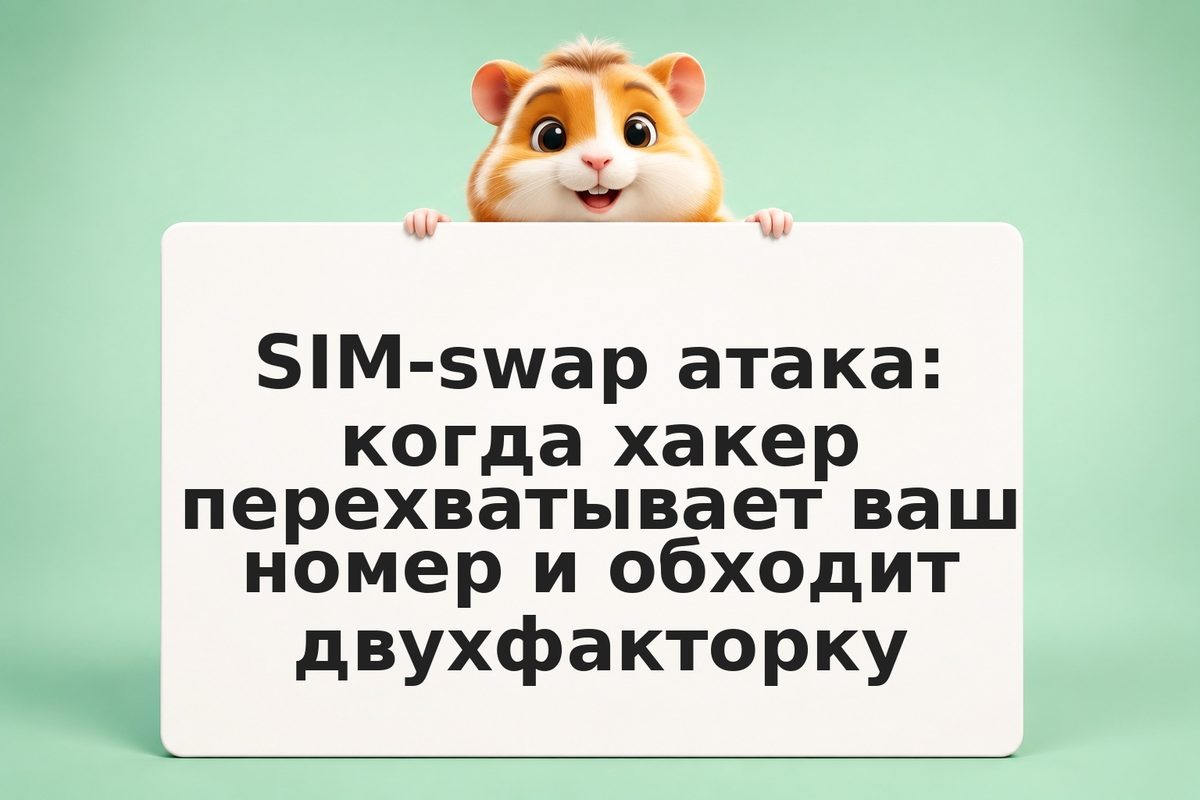 SIM-swap атака: когда хакер перехватывает ваш номер и обходит двухфакторку