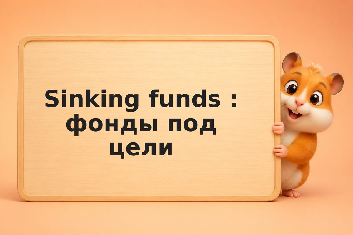 Sinking funds: фонды под цели
