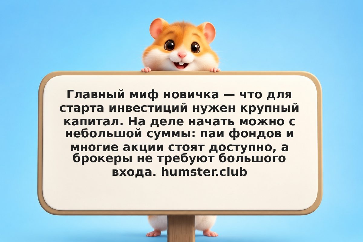 Сколько денег нужно для старта инвестиций