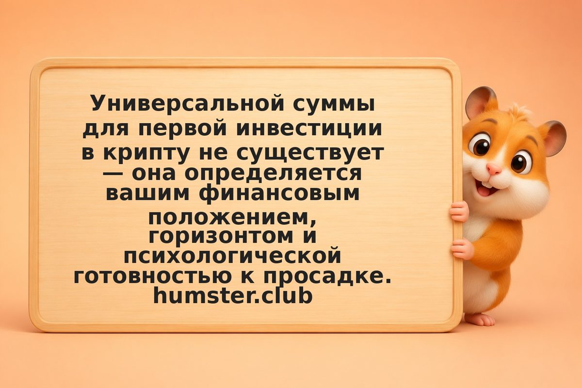 Сколько вложить в криптовалюту первый раз: как определить свою сумму и долю