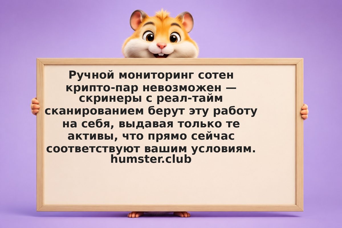 Крипто-скринер в реал-тайм: Altrady и TradingView — 100+ индикаторов и алерты