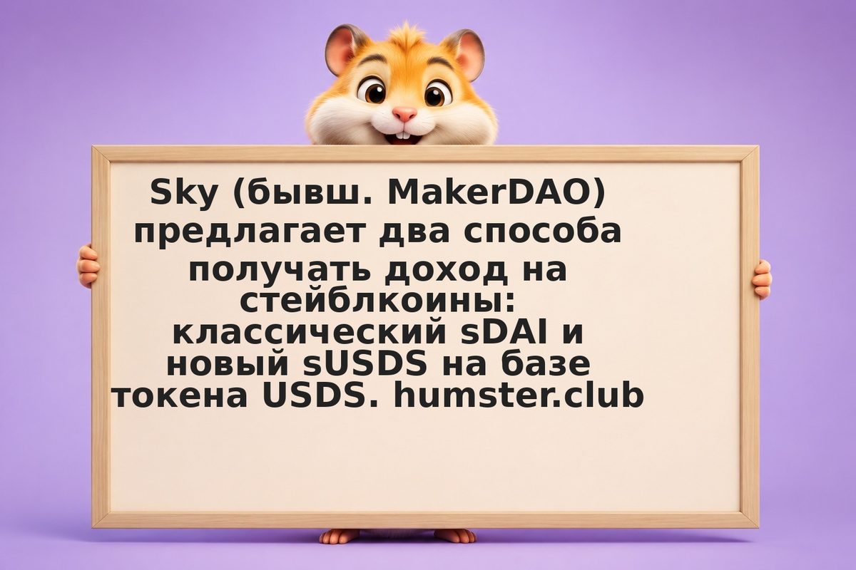 sDAI vs sUSDS: ликвидный стейкинг в экосистеме Sky