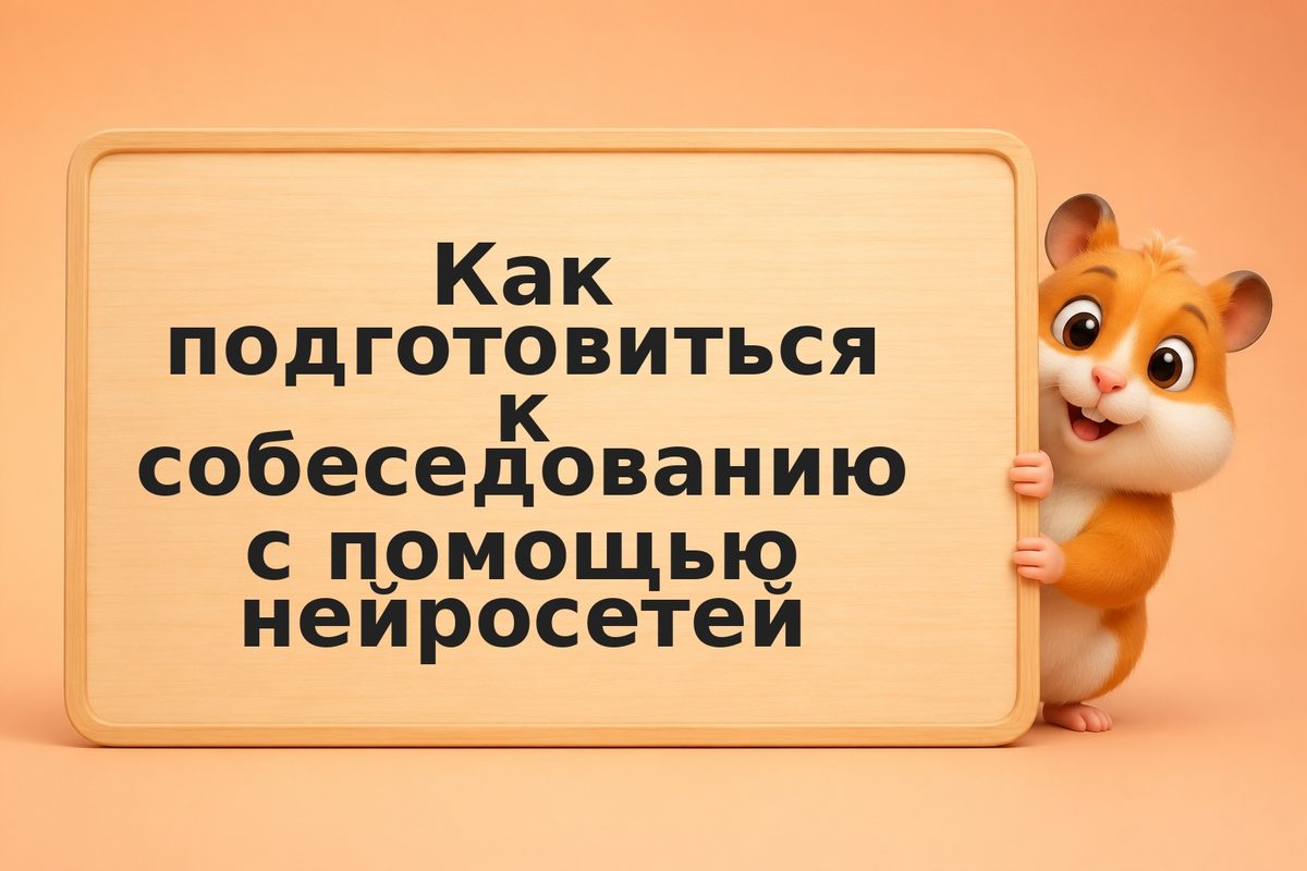 Как подготовиться к собеседованию с помощью нейросетей