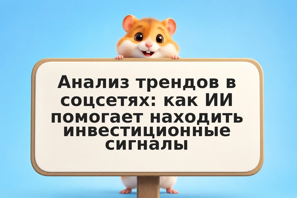 Анализ трендов в соцсетях: как ИИ помогает находить инвестиционные сигналы