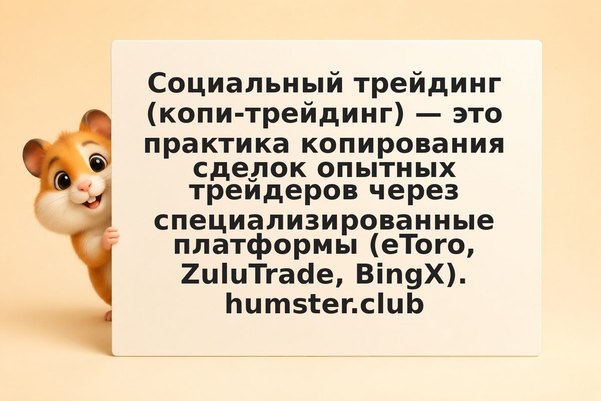 Социальный трейдинг: копи-трейдинг