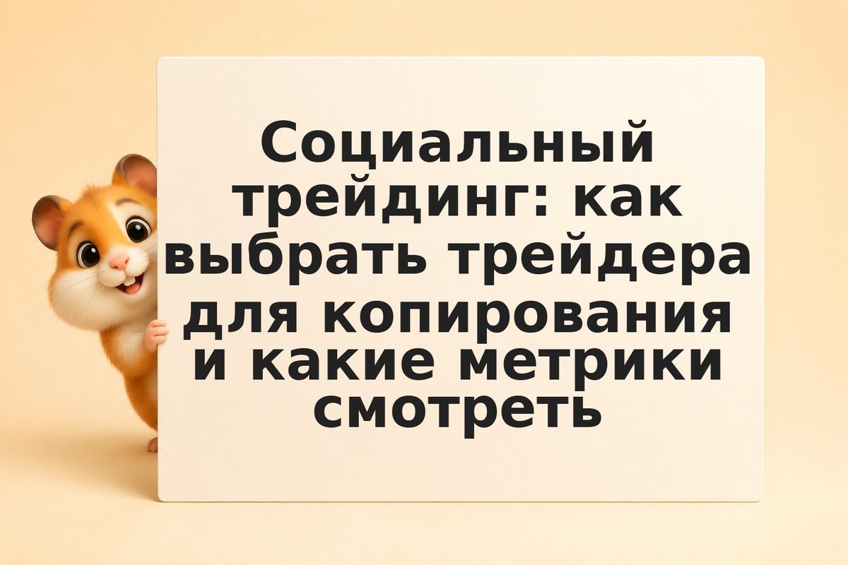 Социальный трейдинг: как выбрать трейдера для копирования и какие метрики смотре