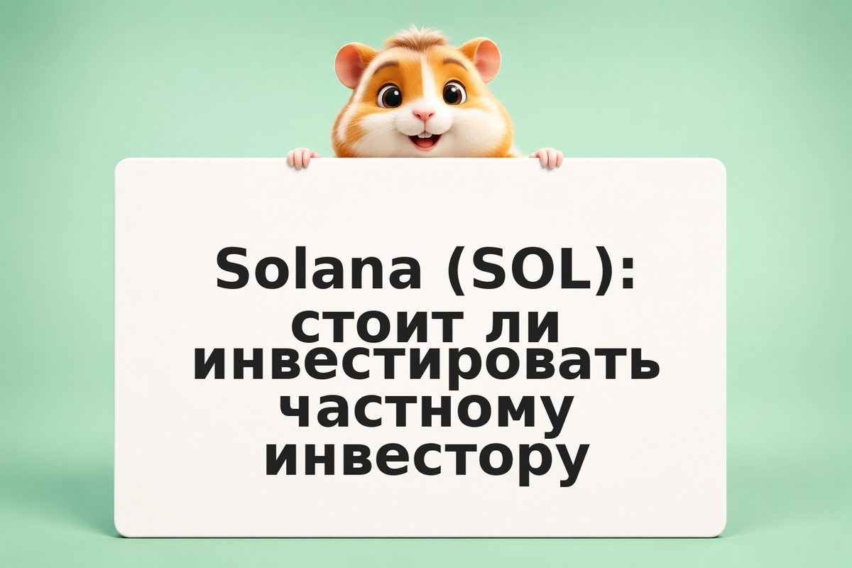 Solana (SOL): стоит ли инвестировать частному инвестору