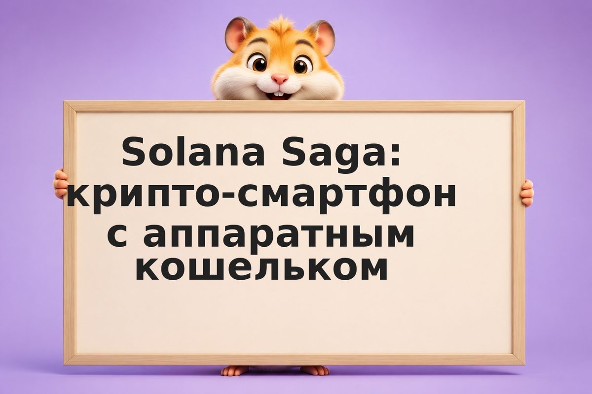 Solana Saga: крипто-смартфон с аппаратным кошельком