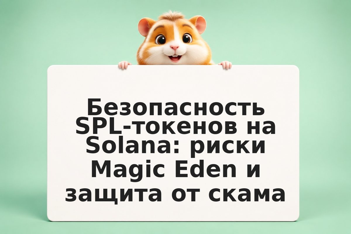 Безопасность SPL-токенов на Solana: риски Magic Eden и защита от скама