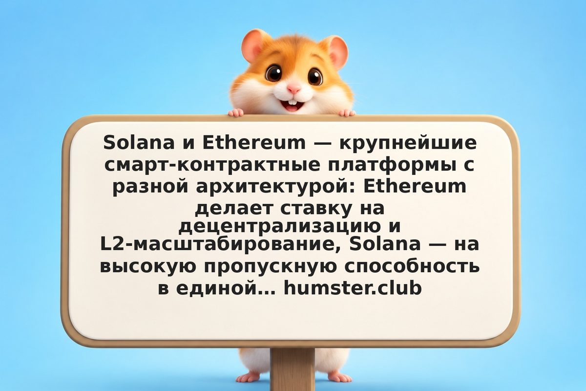 Solana vs Ethereum: скорость, доход, риск