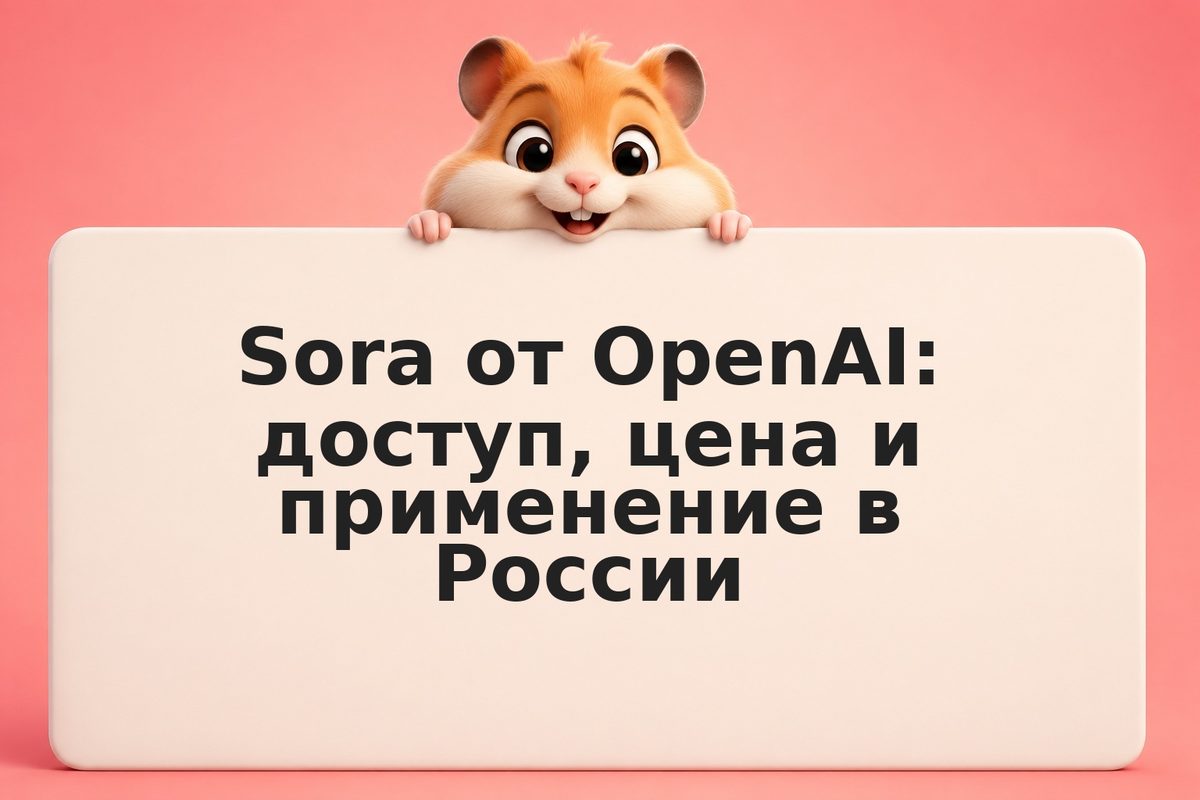 Sora от OpenAI: доступ, цена и применение в России