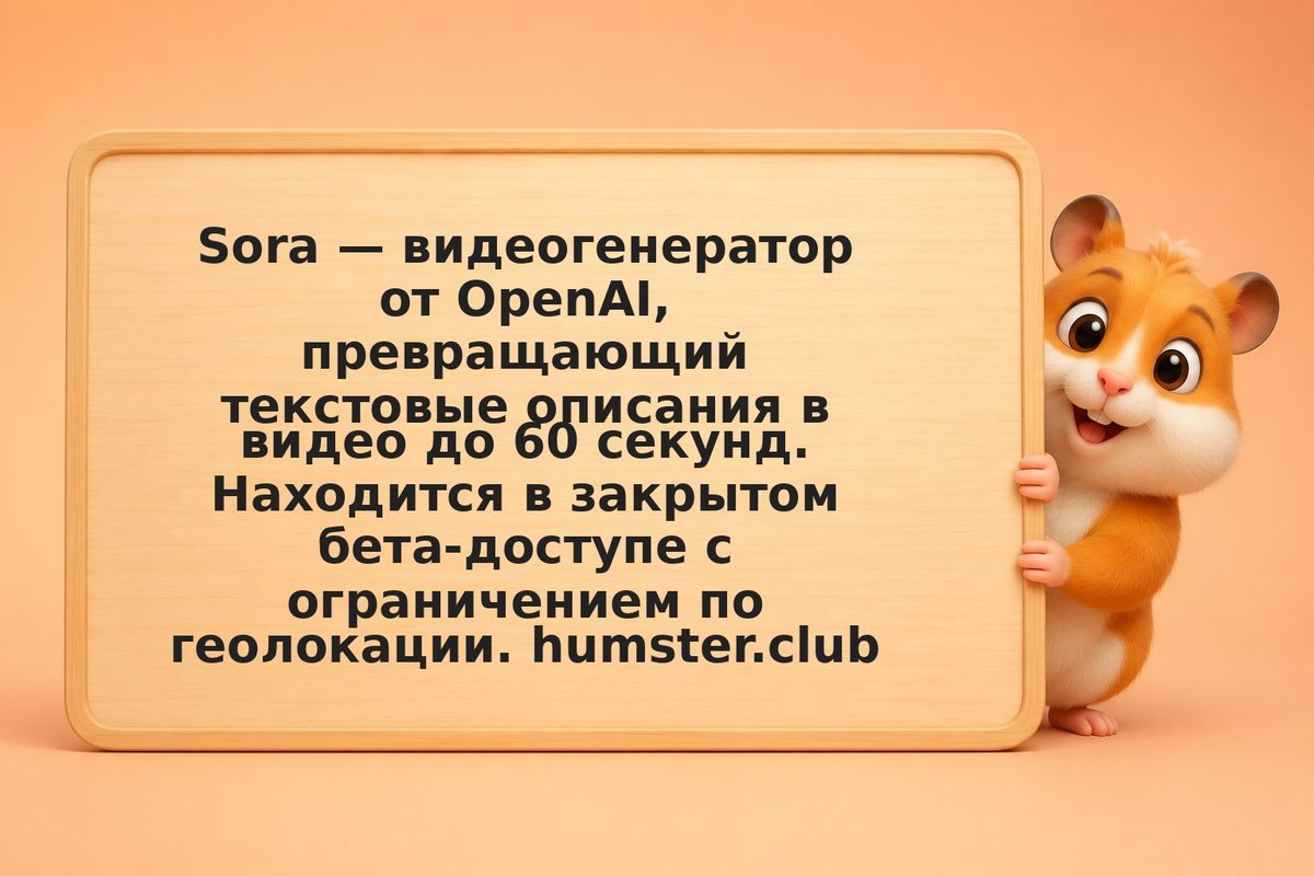 Sora от OpenAI: доступ, цена и применение в России