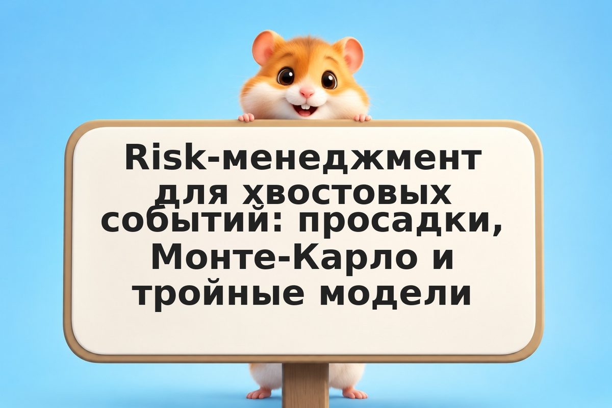 Risk-менеджмент для хвостовых событий: просадки, Монте-Карло и тройные модели