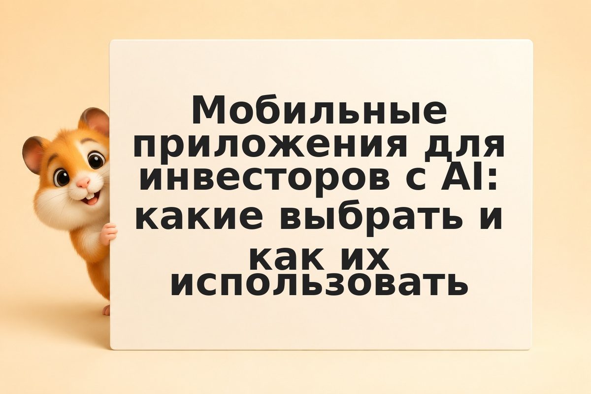 Мобильные приложения для инвесторов с AI: какие выбрать и как их использовать
