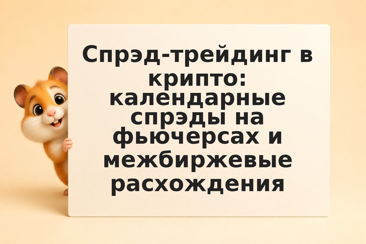 Спрэд-трейдинг в крипто: календарные спрэды на фьючерсах и межбиржевые расхожден