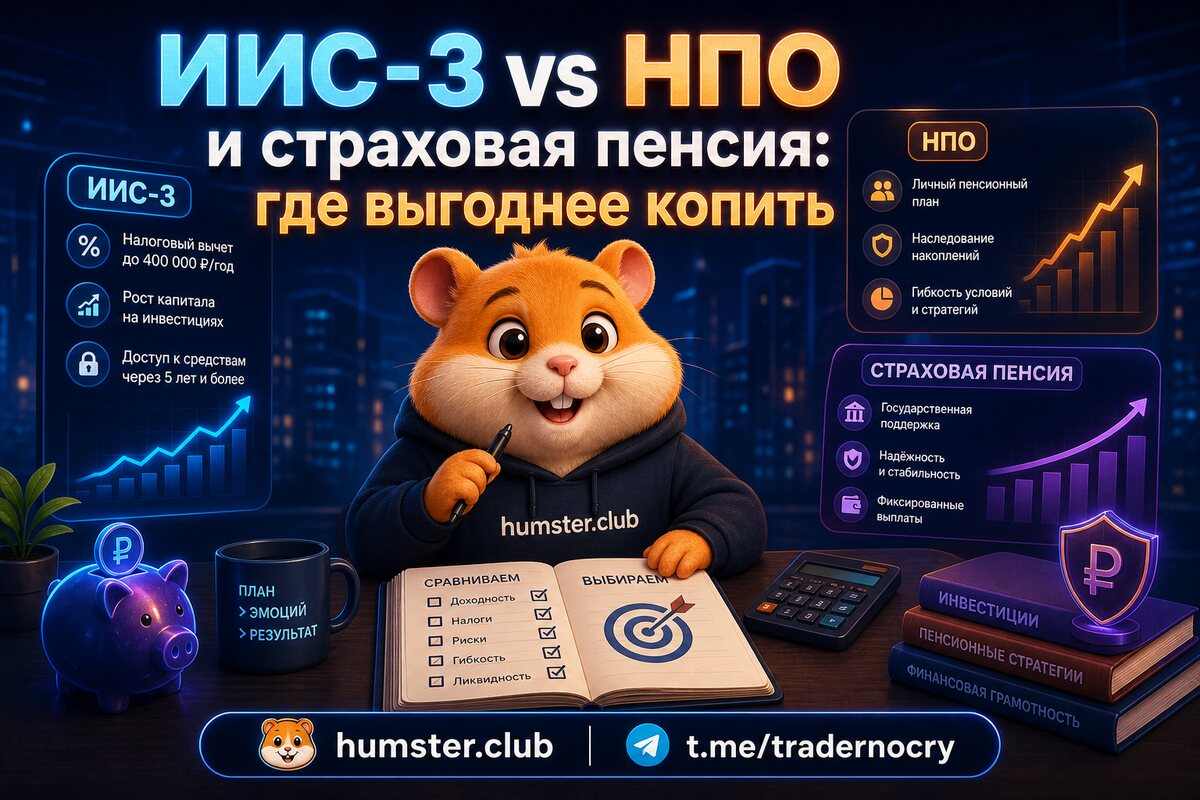 ИИС-3 против НПО и пенсионных счетов: матрица выбора для частного инвестора