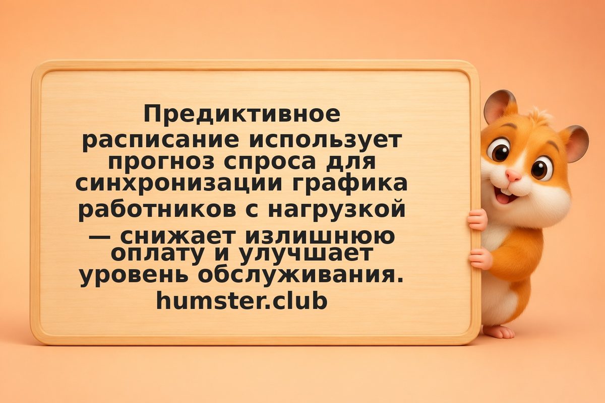 Прогноз спроса и умное расписание: как AI экономит затраты на оплату труда