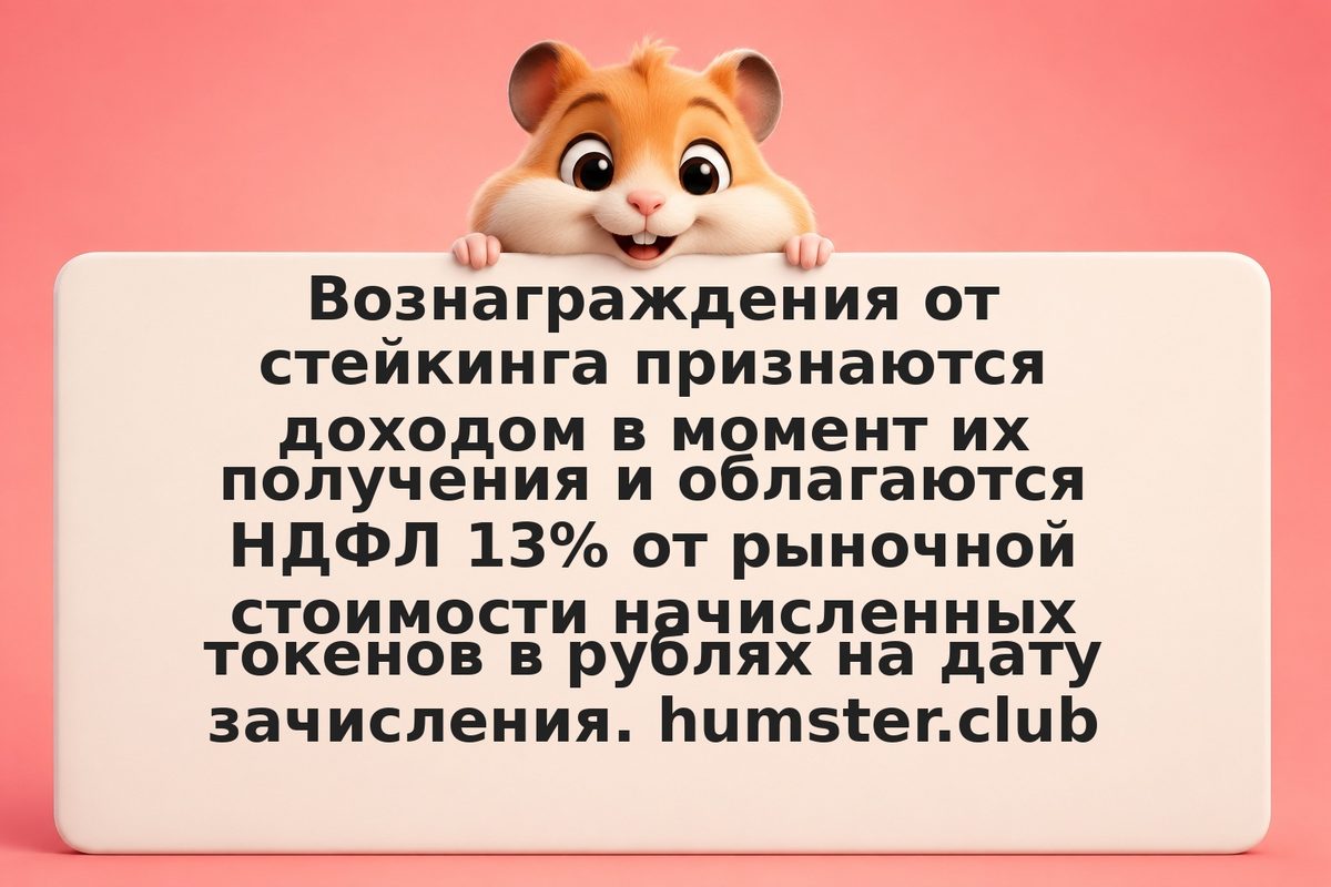 Стейкинг и налоги в РФ: как учесть награды в декларации 3-НДФЛ