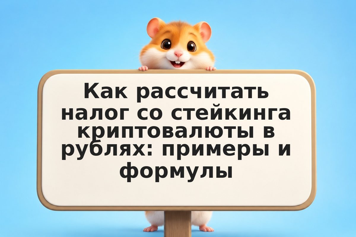 Как рассчитать налог со стейкинга криптовалюты в рублях: примеры и формулы