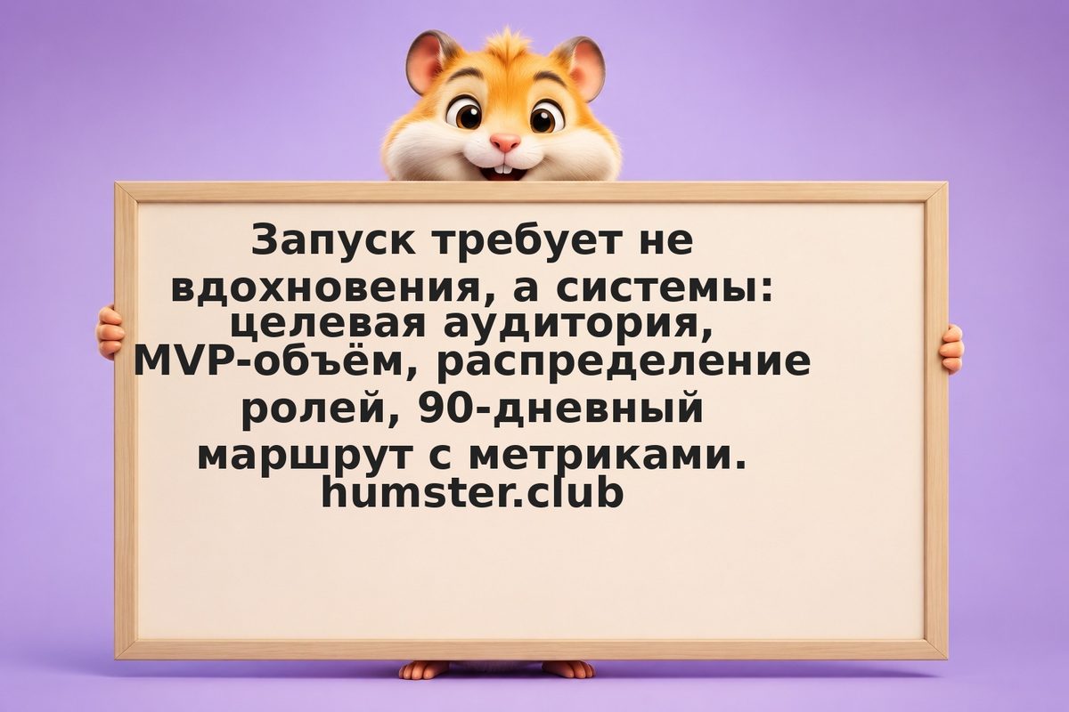 План запуска стартапа: практический путь от идеи к первым пользователям