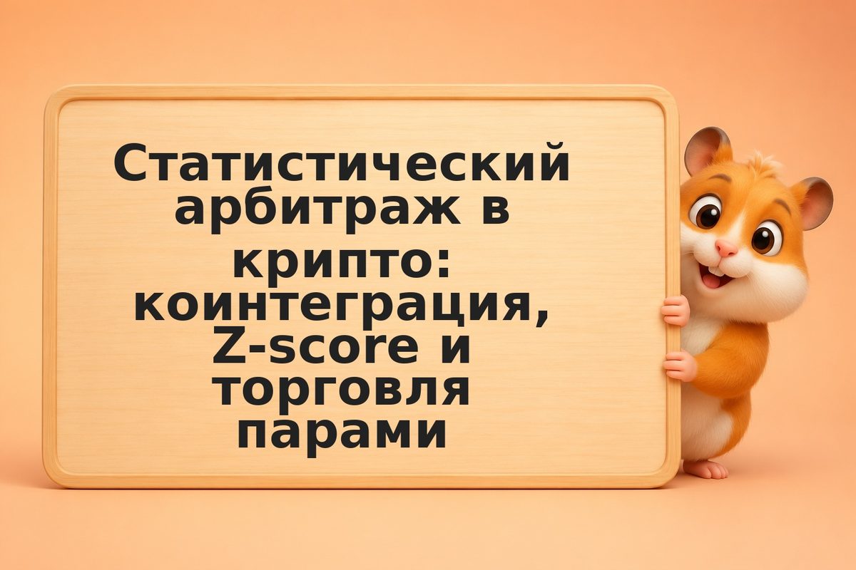 Статистический арбитраж в крипто: коинтеграция, Z-score и торговля парами