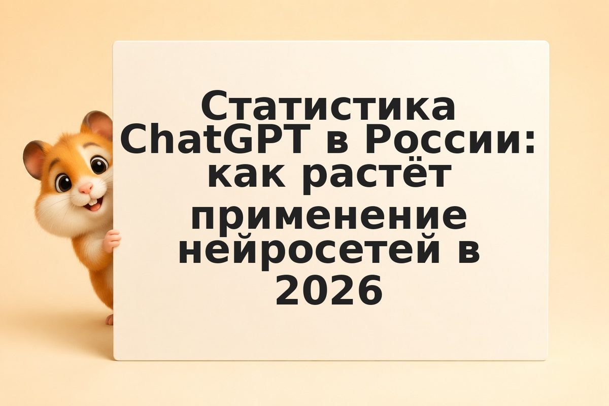 Статистика ChatGPT в России: как растёт применение нейросетей в 2026