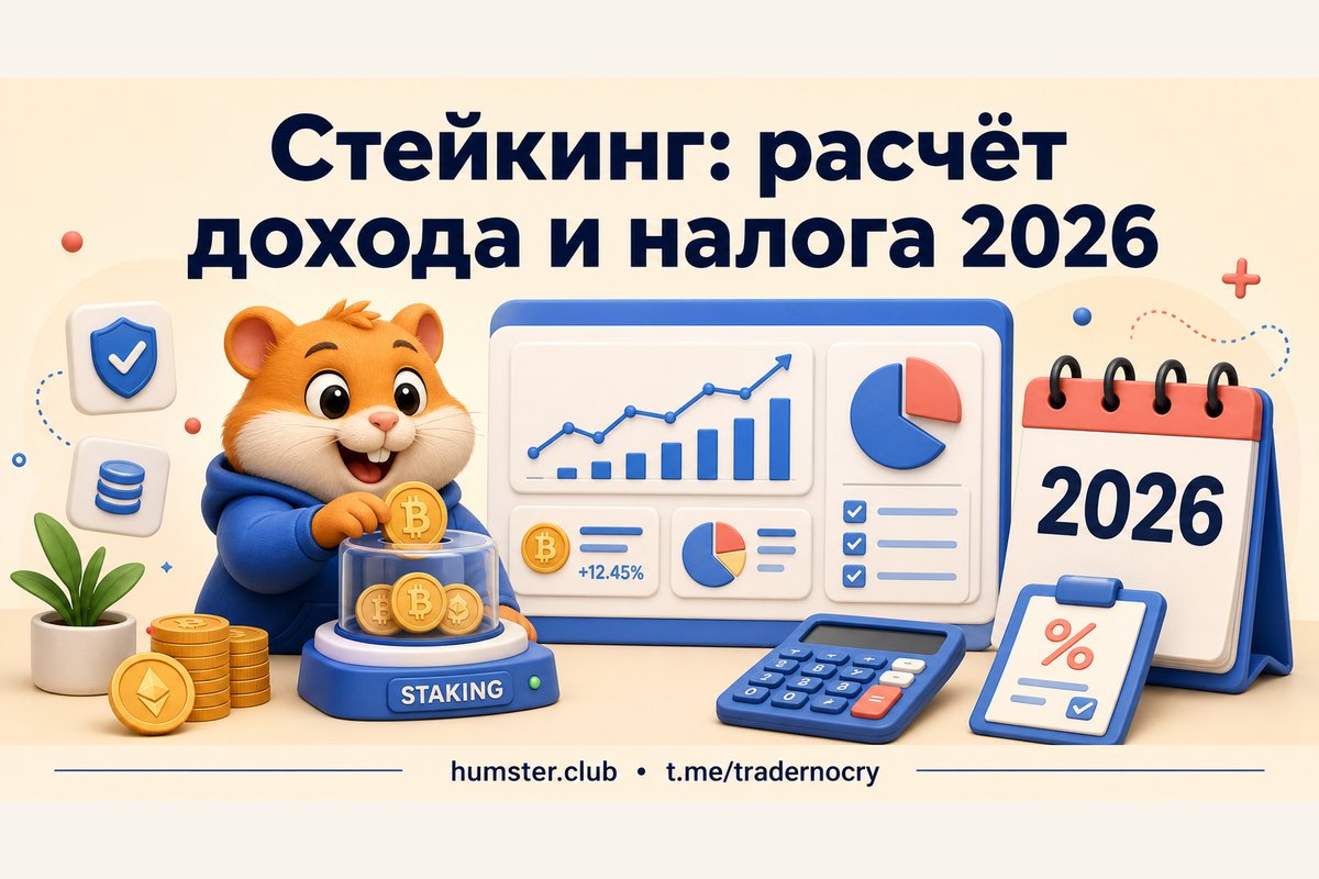 Налог на стейкинг криптовалюты в России: методология расчёта НДФЛ на PoS-rewards