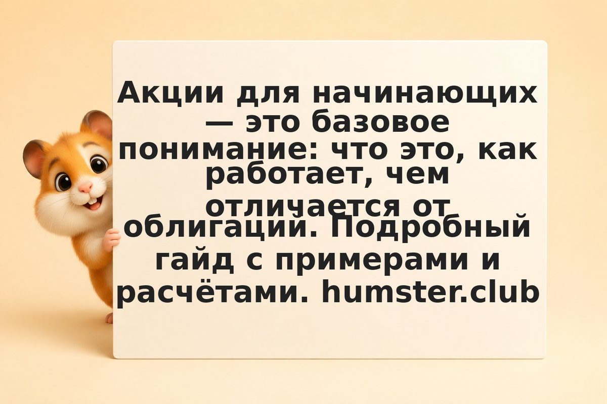 Акции для начинающих