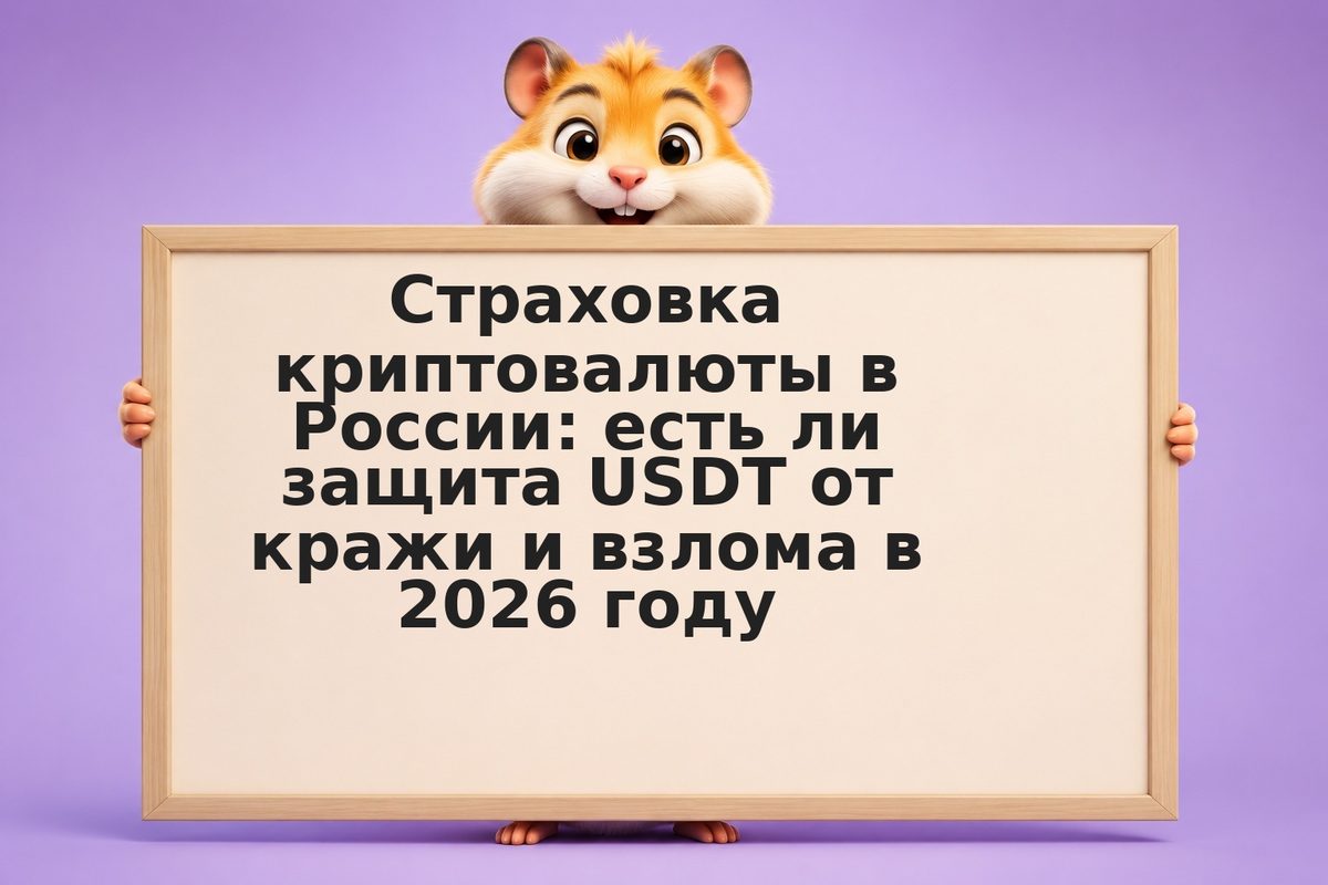 Страховка криптовалюты в России: есть ли защита USDT от кражи и взлома в 2026 го
