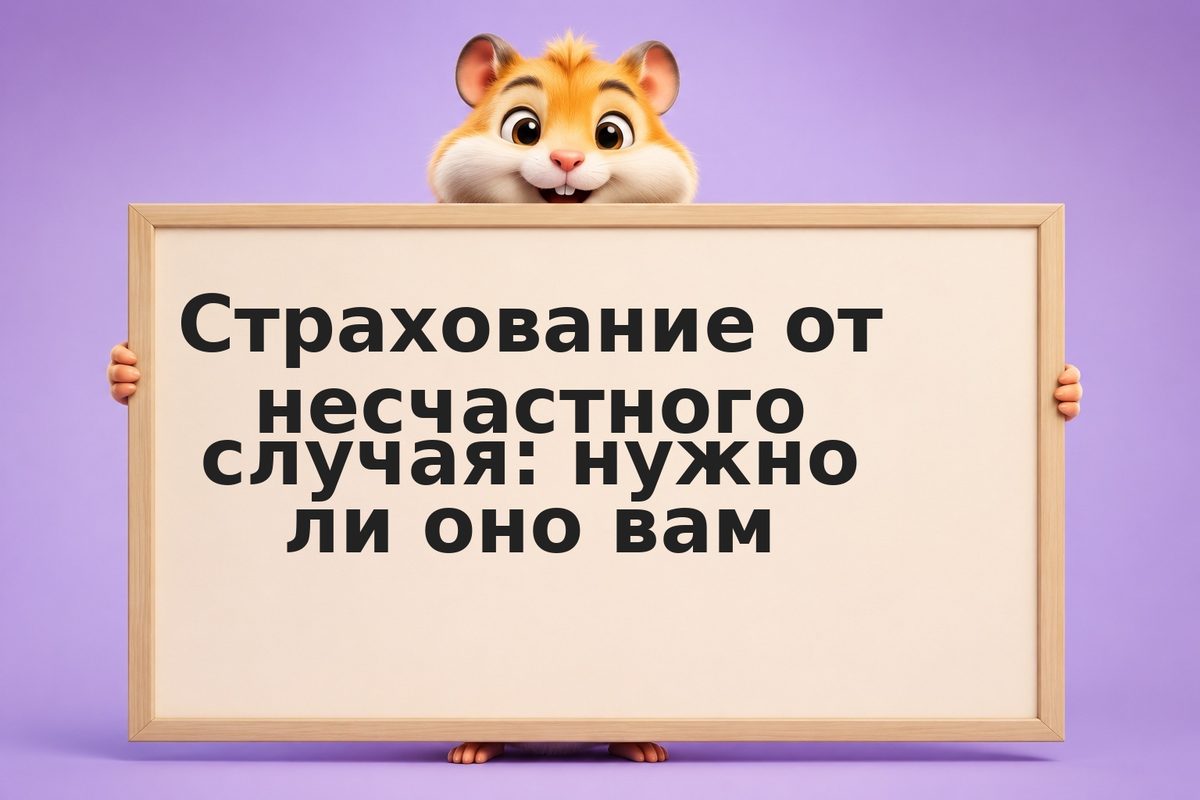Страхование от несчастного случая: нужно ли оно вам