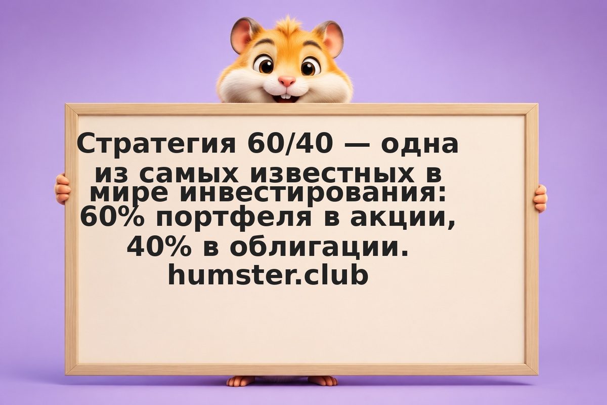 Стратегия 60/40: классика для долгосрочника
