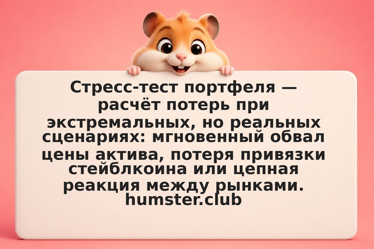 Сценарные стресс-тесты портфеля: симуляция flash crash, depegging и contagion