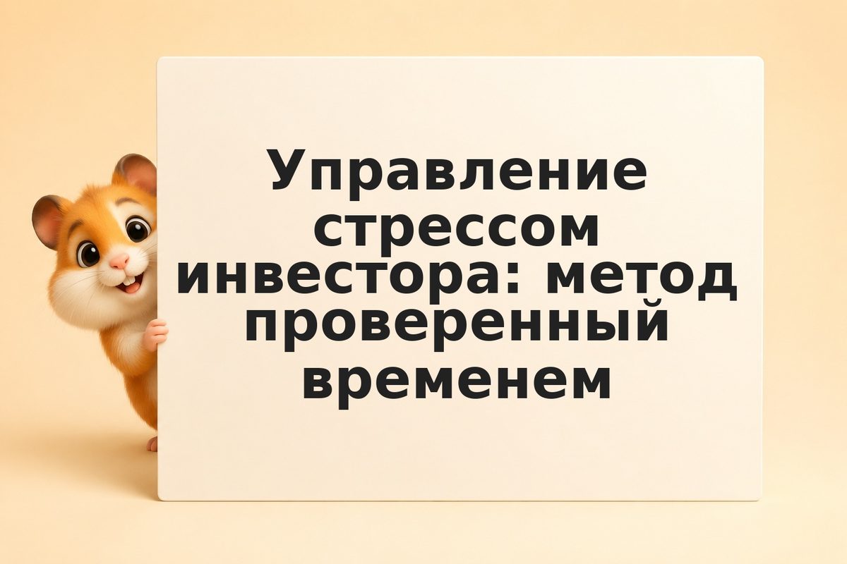 Управление стрессом инвестора: метод проверенный временем