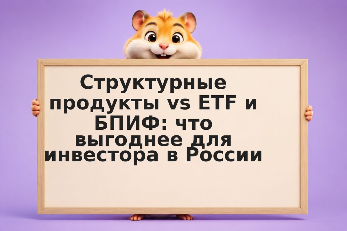 Структурные продукты vs ETF и БПИФ: что выгоднее для инвестора в России