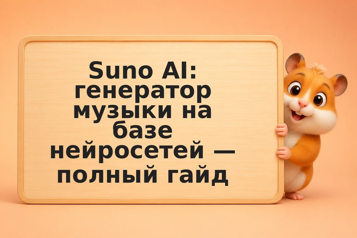 Suno AI: генератор музыки на базе нейросетей — полный гайд