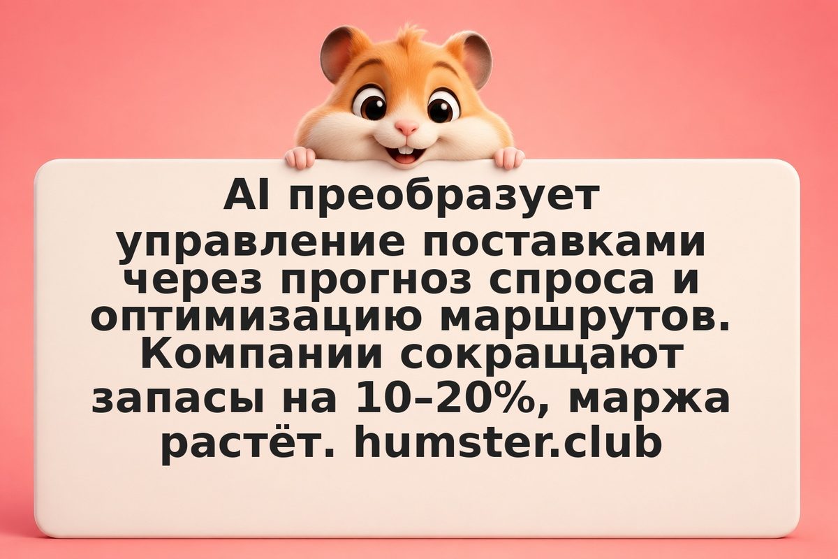 Оптимизация цепочки поставок с помощью AI: инвестиционный взгляд