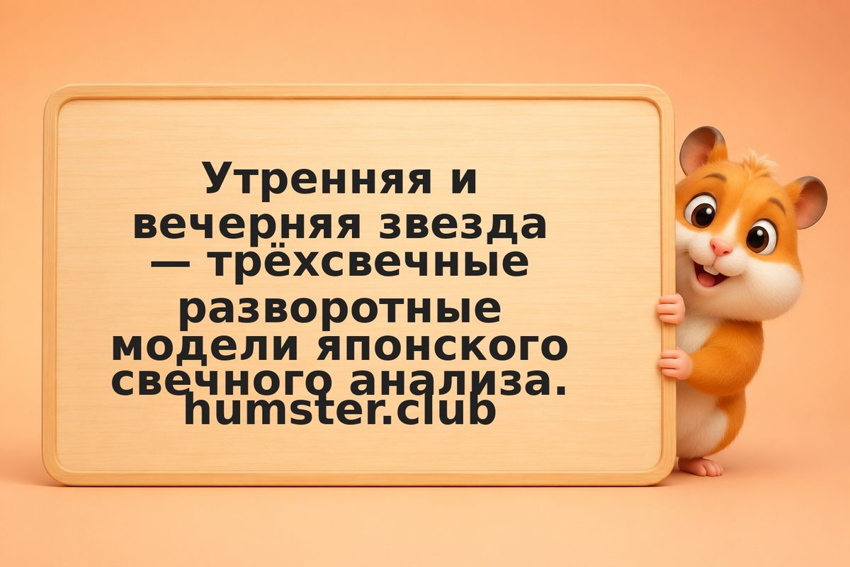 Утренняя и вечерняя звезда: как читать разворот тренда