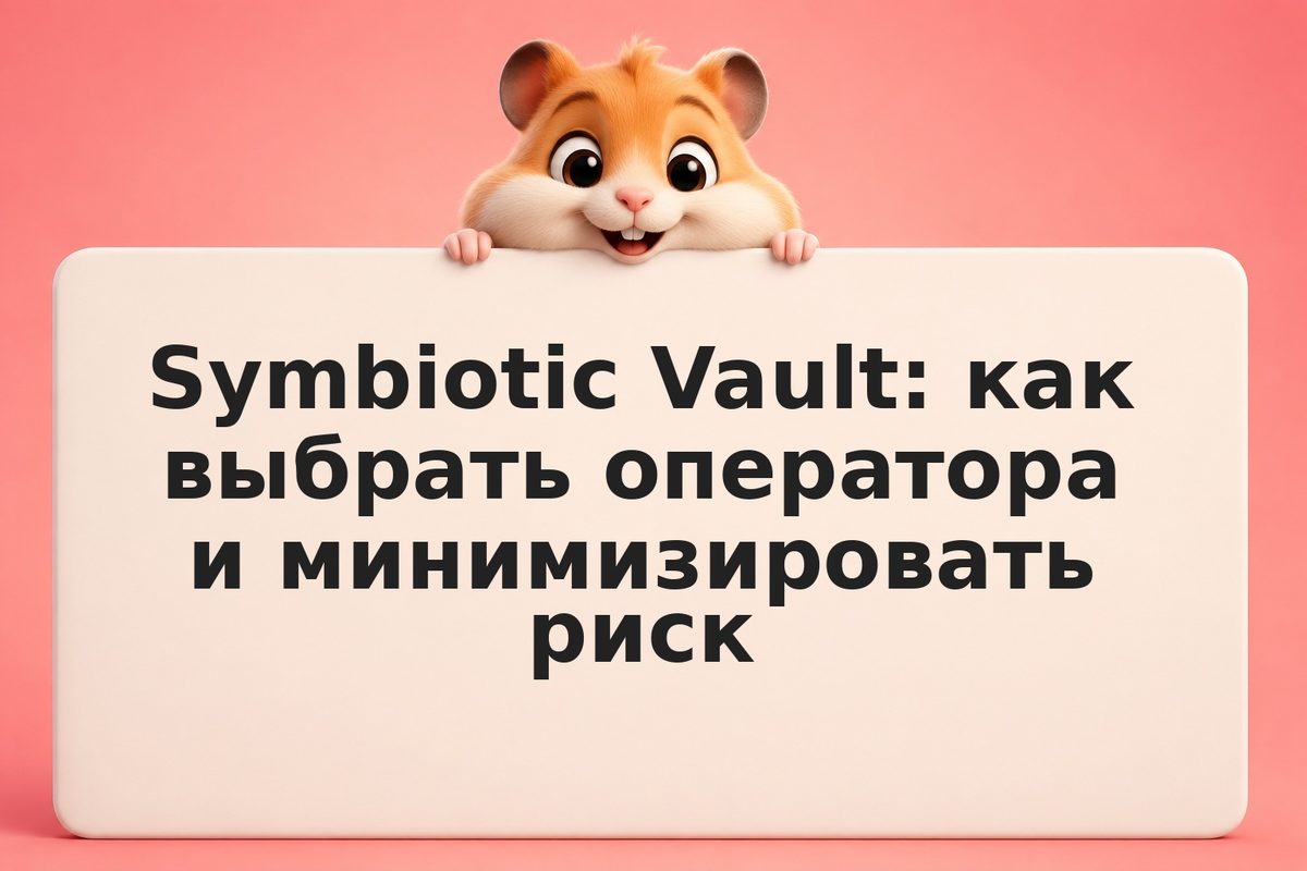 Symbiotic Vault: как выбрать оператора и минимизировать риск
