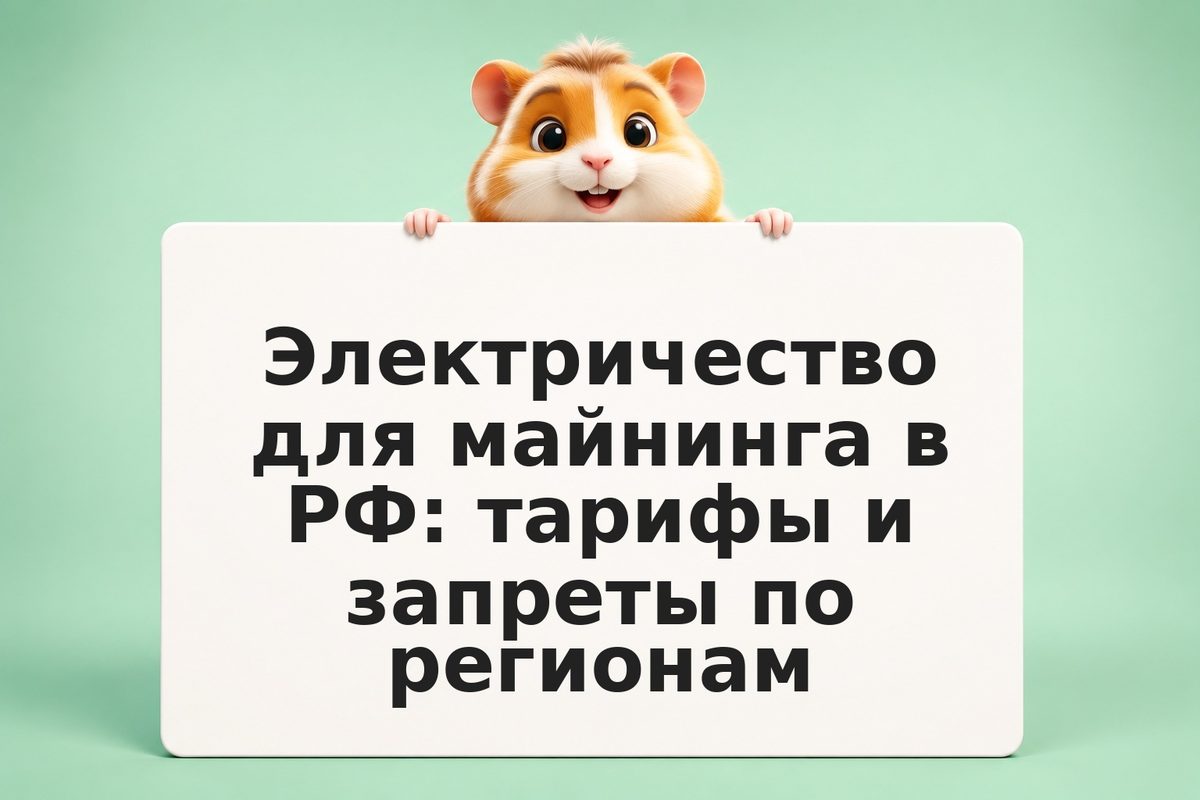 Электричество для майнинга в РФ: тарифы и запреты по регионам