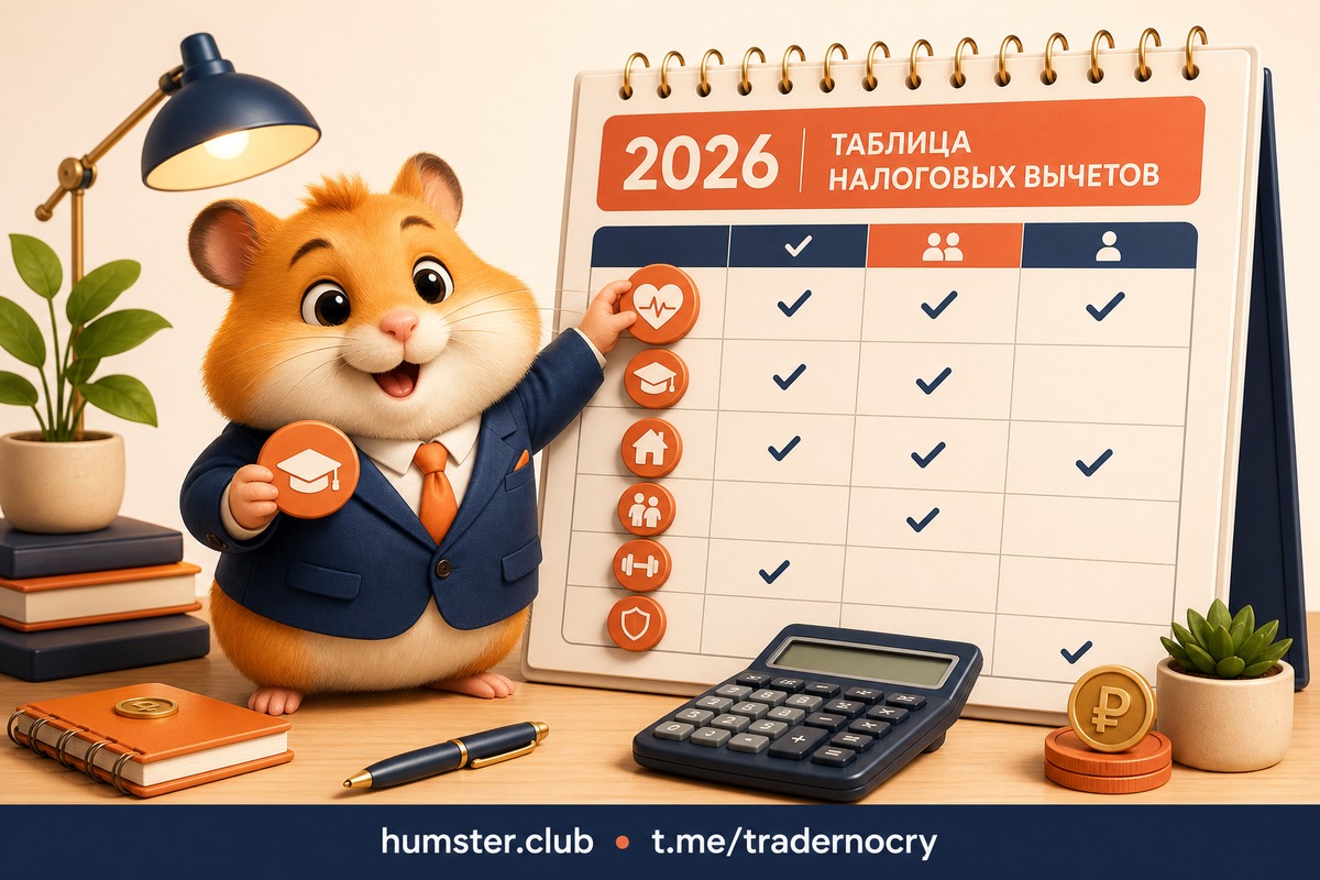 Таблица налоговых вычетов 2026: полный справочник