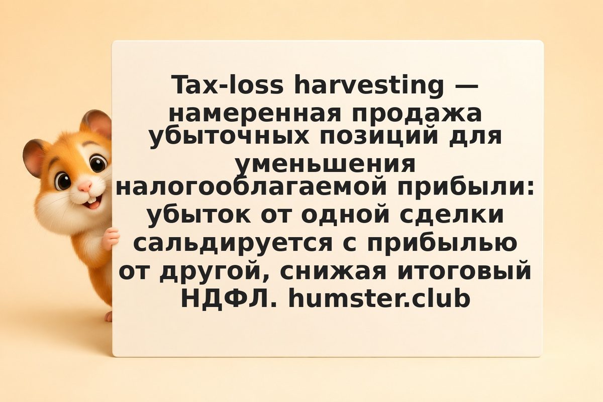 Tax-loss harvesting в криптовалюте: как зафиксировать убытки и уменьшить налог в
